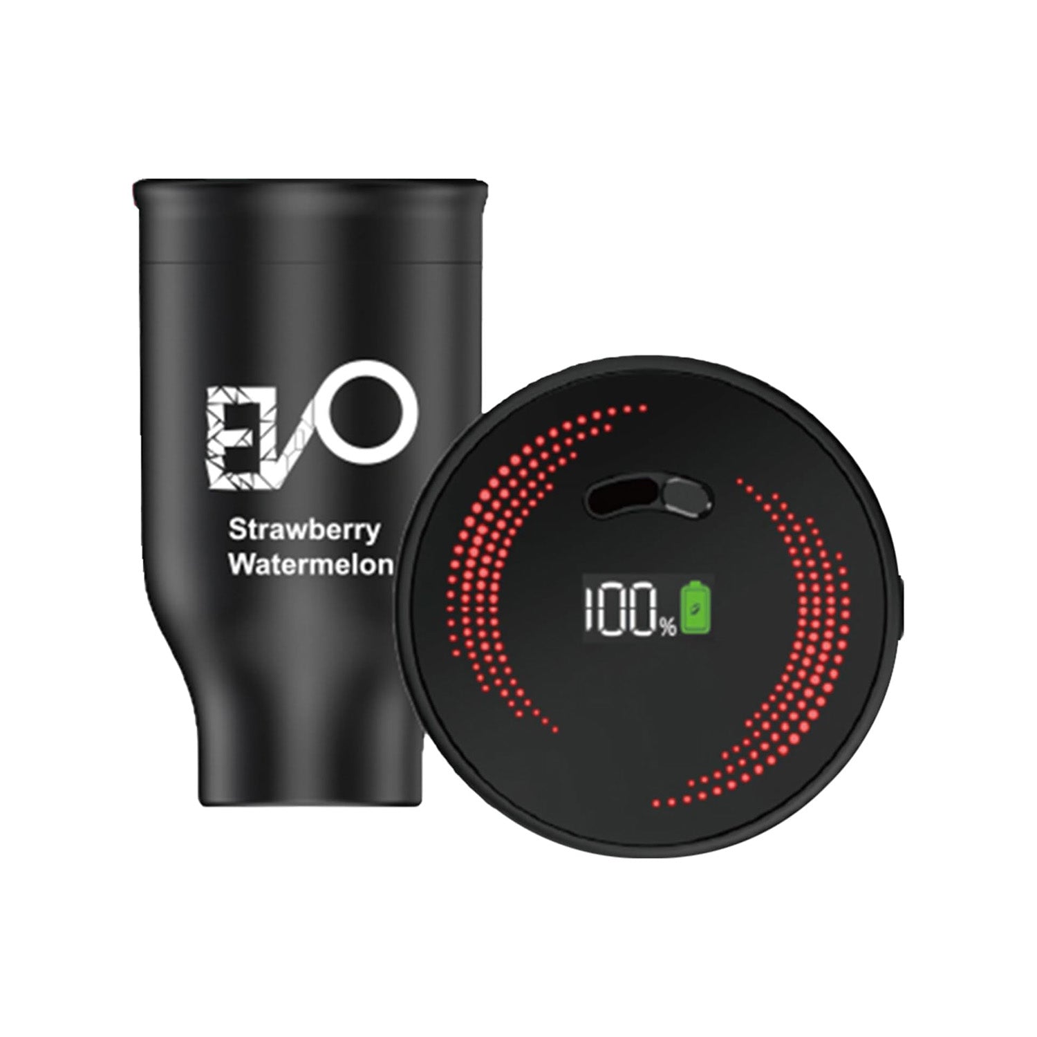EVO Rechargeable Hookah Pod Set (Flavors: Strawberry Watermelon) - Tobacco & Nicotine Free