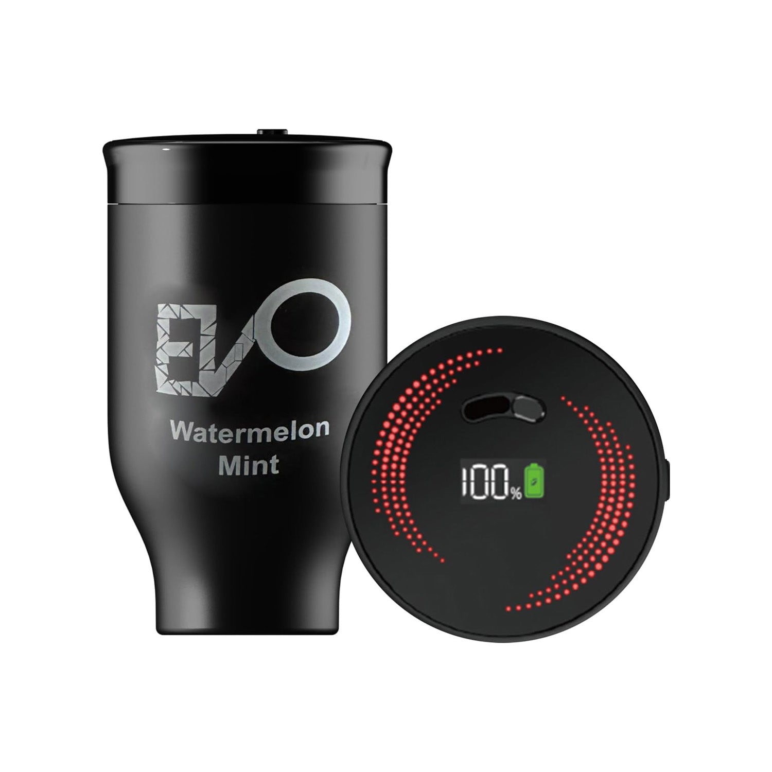 EVO Rechargeable Hookah Pod Set (Flavors: Watermelon Mint) - Tobacco & Nicotine Free