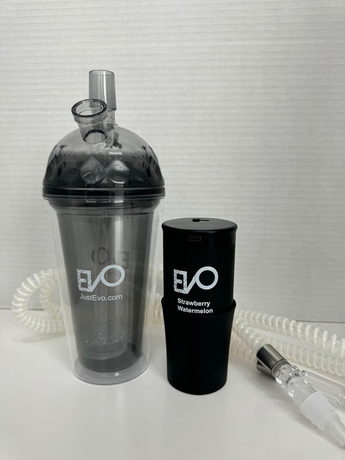 Rechargeable Hookah To Go Kit (Flavors: Strawberry Watermelon) - Tobacco & Nicotine Free