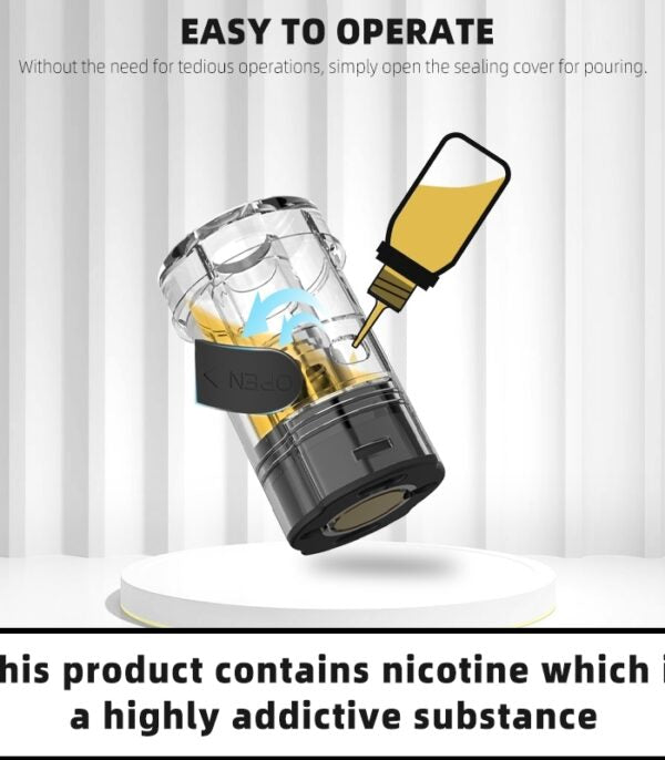 Cartridge Close 0.4Ω x2 - Hookah Cartridge