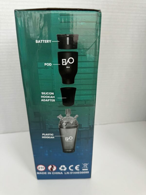 Rechargeable Hookah To Go Kit (Flavors: Mint) - Image 2